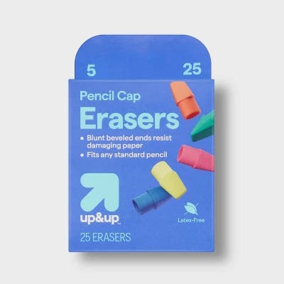 up&up Cap Erasers Pack