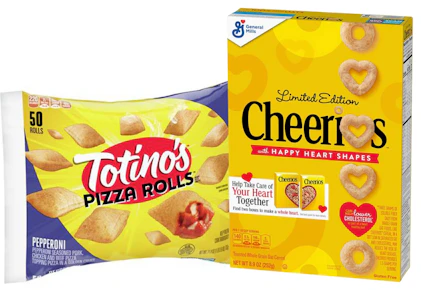 2 Cheerios + 1 Totino's