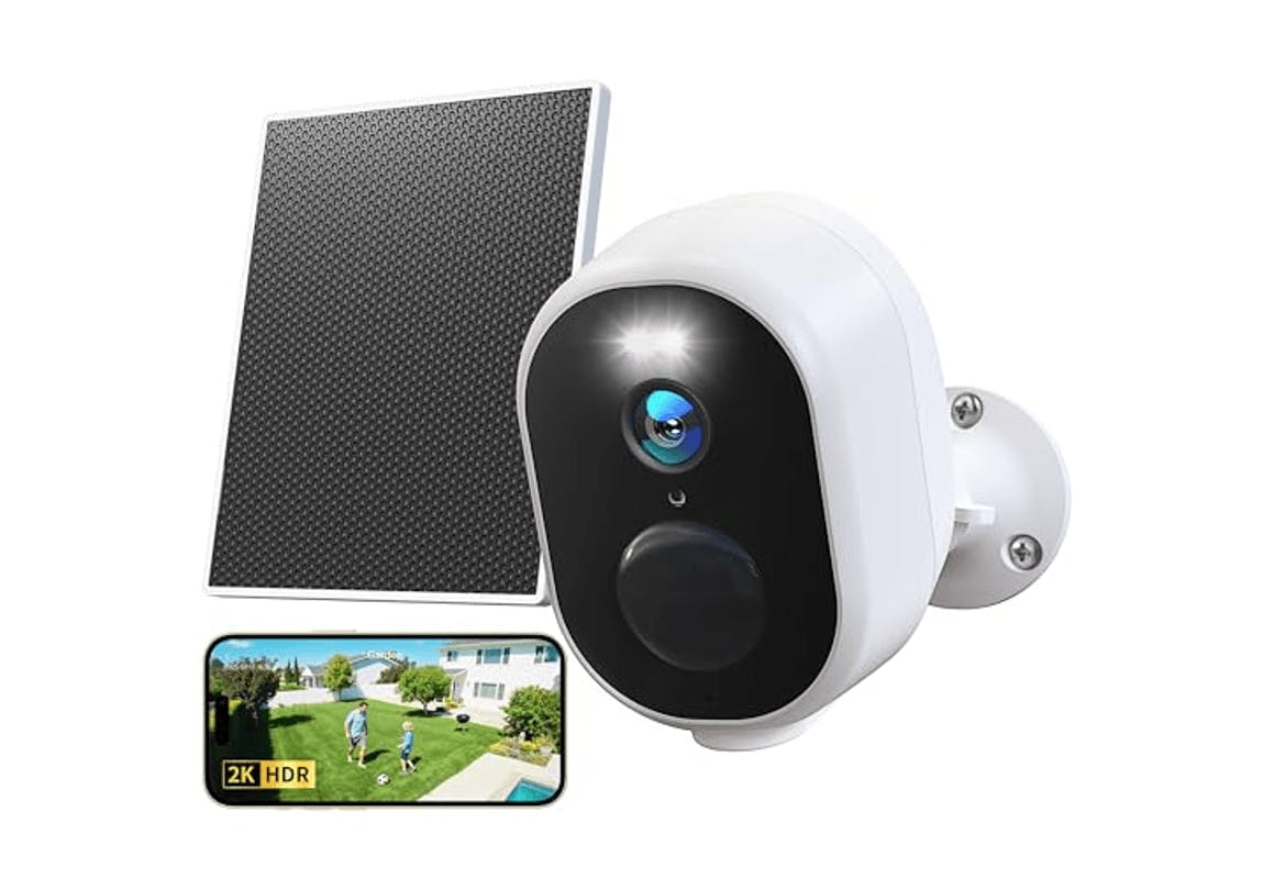 Solar-Powered Camera