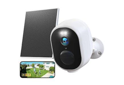 Solar-Powered Camera