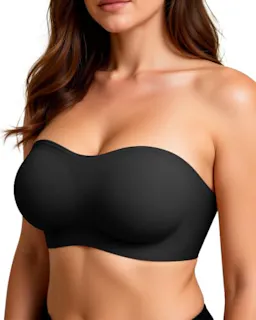 Womens Strapless Bandeau Bra