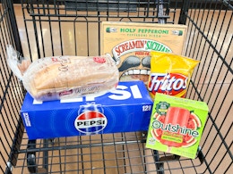 kroger matchup groceries in shopping cart