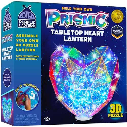 3D Heart Table Light Craft Kit