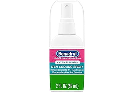 Benadryl Itch Spray