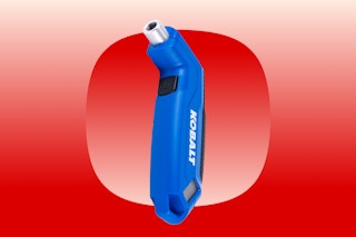 blue Kobalt tire gauge