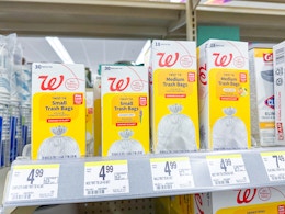 Walgreens Brand Trash Bags: Buy 1 Get 2 Free ($1.66 Each) card image