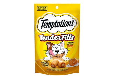 2 Temptations Tender Fills Cat Treats