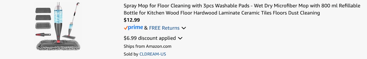 Amazon Spray Mop 2025 2