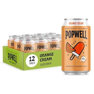 Popwell Orange Cream Soda 12-Pack