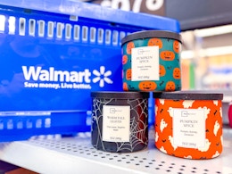 Walmart Mainstays halloween candles