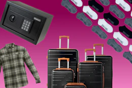 flannel safe socks luggage