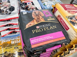 Purina Pro Plan Dry Dog Food, Under $39 After Stacking Amazon Coupons card image