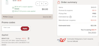 walgreens screenshot haul