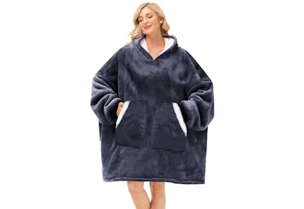 Oversized Wearable Blanket Hoodie