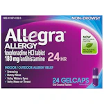 Allegra Adult Allergy Gelcaps