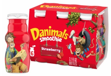 Dannon Danimals Smoothie 6-Pack
