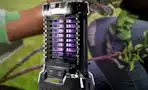 Lifestyle image of a Sun Joe Bug Zapper
