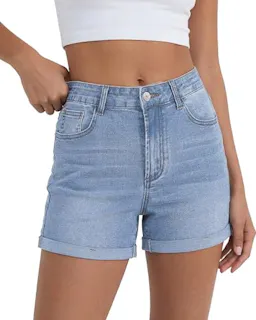luvamia Women's Jean Shorts