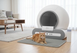 Self-Cleaning Cat Litter Box