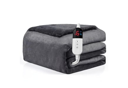 Heated Blanket Throw