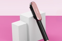 Wavytalk Hair Straightener Brush, Just $30 on Amazon (50% Off) card image