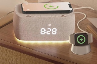 alarm Clock with Wireless charging