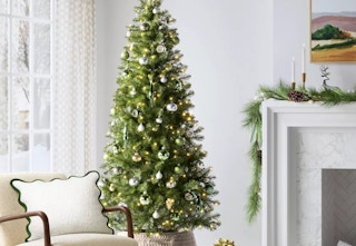 wondershop alberta spruce lit 6.5-foot tree 
