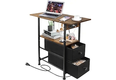 End Table With Charging Station