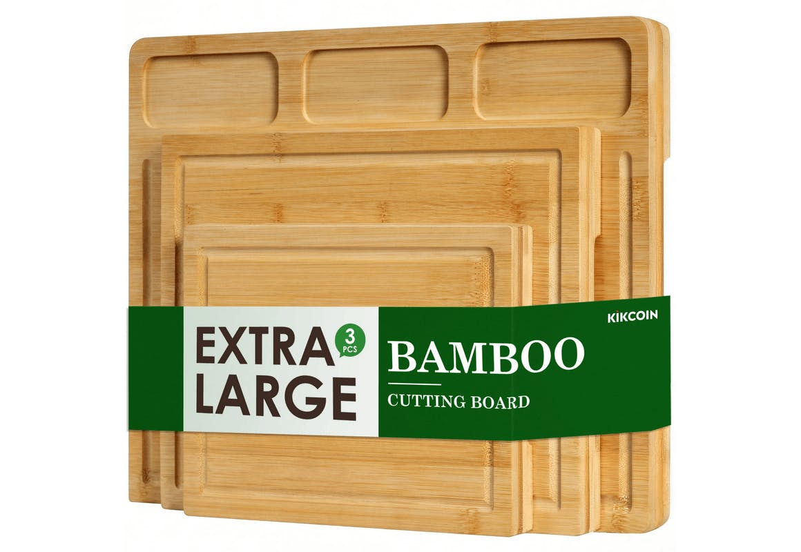 Bamboo Cutting Board Set