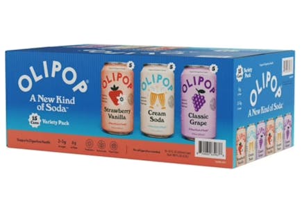 Olipop Soda Variety 15-Pack