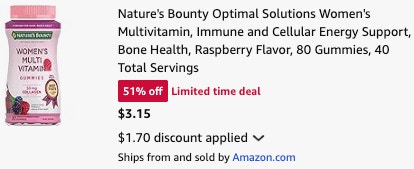 amazon-natures-bounty-gummy-cart