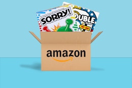 Sorry and Trouble Board Games, Only $5 on Amazon card image