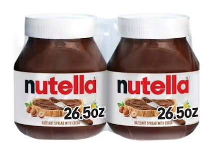 Nutella Hazelnut Spread 2-Pack