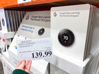 costco Google nest thermostat price 1