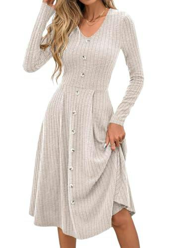 Long Sleeve Sweater Dress