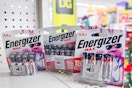 energizer batteries on dollar general store shelf