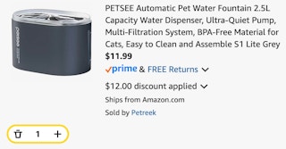 Automatic Pet Water Fountain