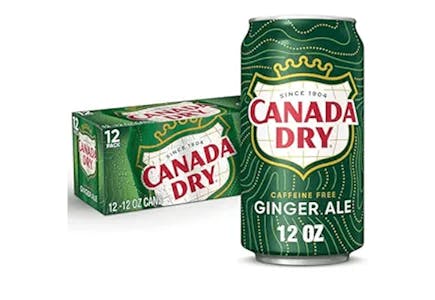 Canada Dry Ginger Ale 12-Pack