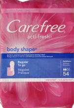 Carefree Body Shape Pads