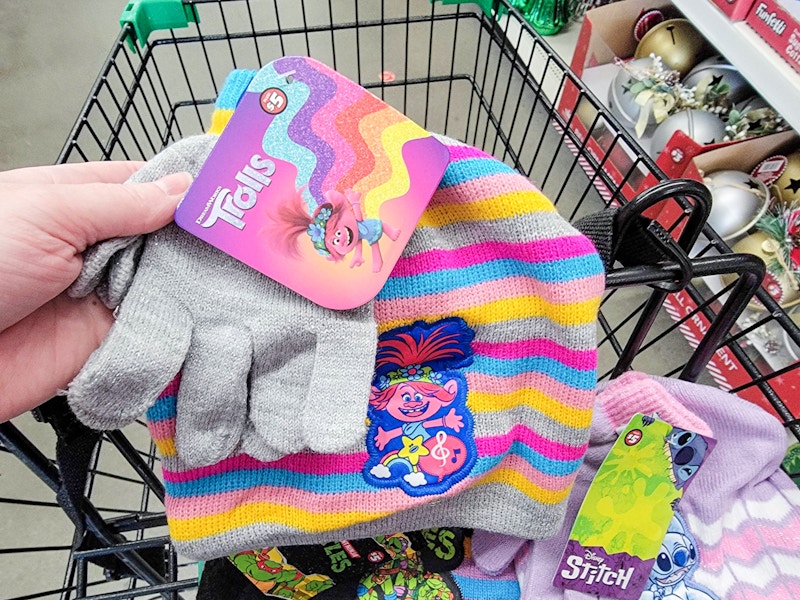 trolls hat & glove sets
