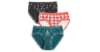 a 3-pack of holiday underwear