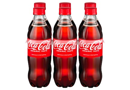 3 Coca-Cola 6-Packs