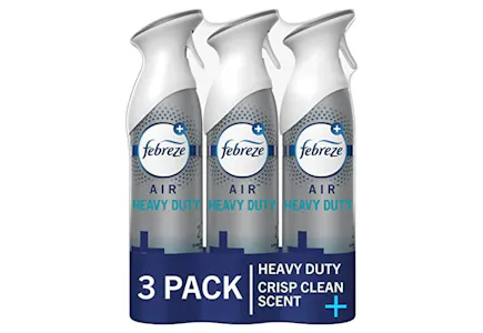 Febreze Air Freshener Spray 3-Pack