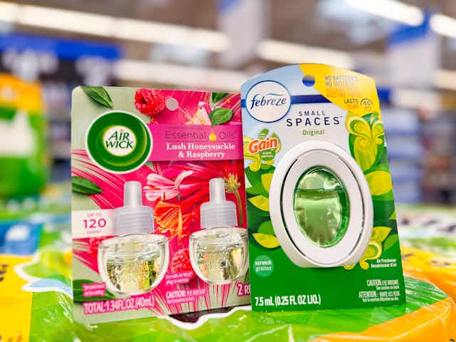 Score Cheap Febreze and Air Wick Products With Ibotta at Walmart card image
