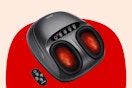  Shiatsu Foot Massager Machine with Heat & Remote, Deep Kneading Feet Massager, 3 Heat Levels, Multi-Mode Massage, Auto-Off Timers