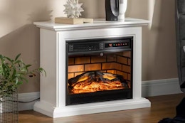 $89.96 Electric Fireplace at Home Depot (70% Off) card image