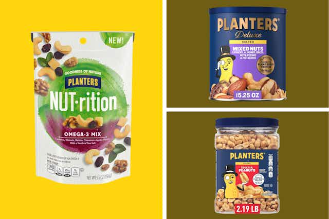 Planters Snack Nuts, as Low as $1.97 on Amazon  card image