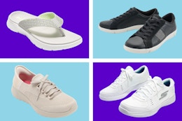 Skechers Shoe Sale at QVC: Adult Styles Start at Just $26 Shipped card image
