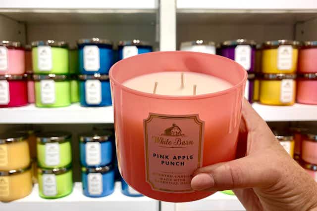 3-Wick Candles on Sale for $13.95 at Bath & Body Works  card image