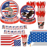 4th of July Party Supplies Kit